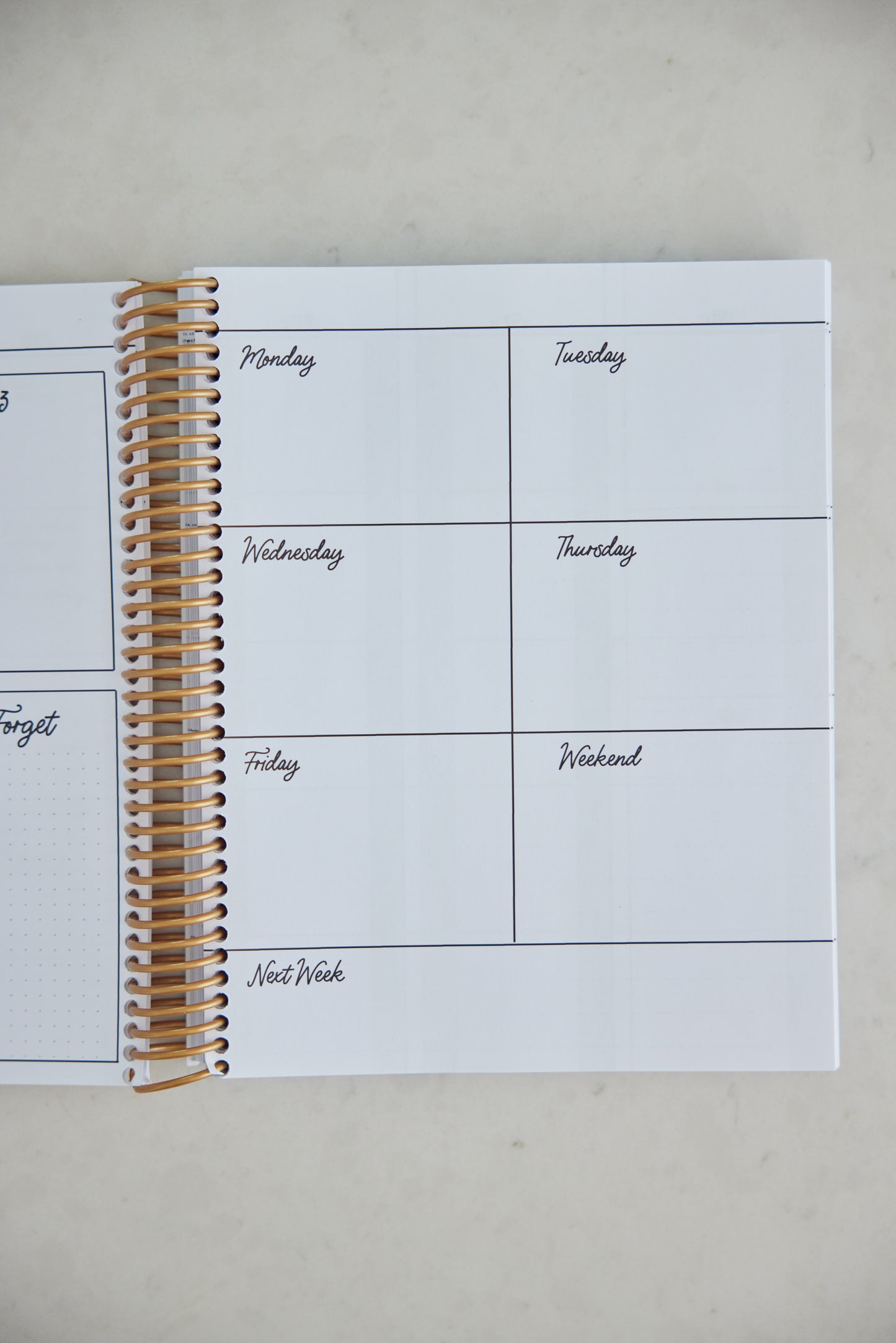 Caffeinate & Conquer™ Weekly Planner