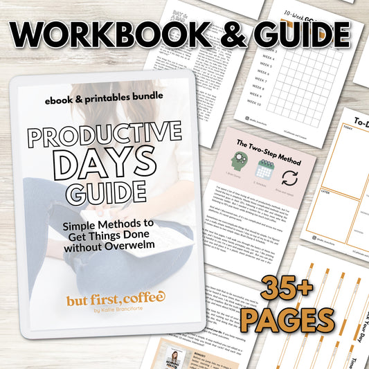 Productive Days Guide (+planner printables)