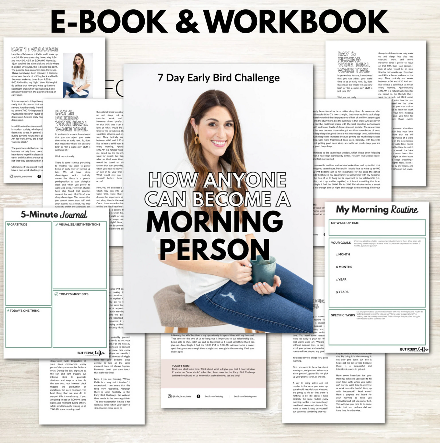How to Become a Morning Person E-Book