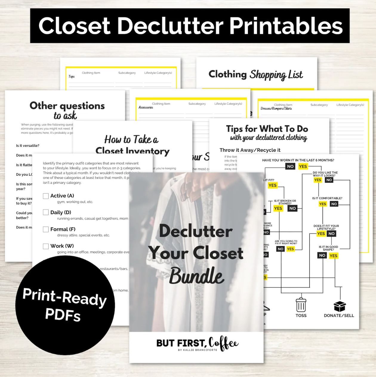 Closet Declutter Guide